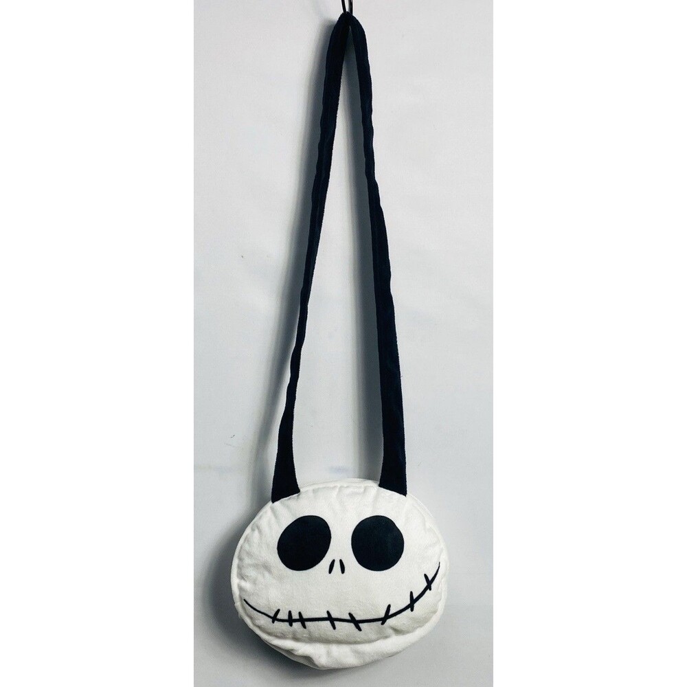 Disney Jack Skellington Shoulder bag plush purse Nightmare Before Christmas Head